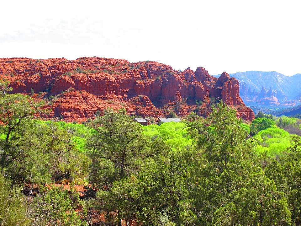 Mountain valley cliff canyon