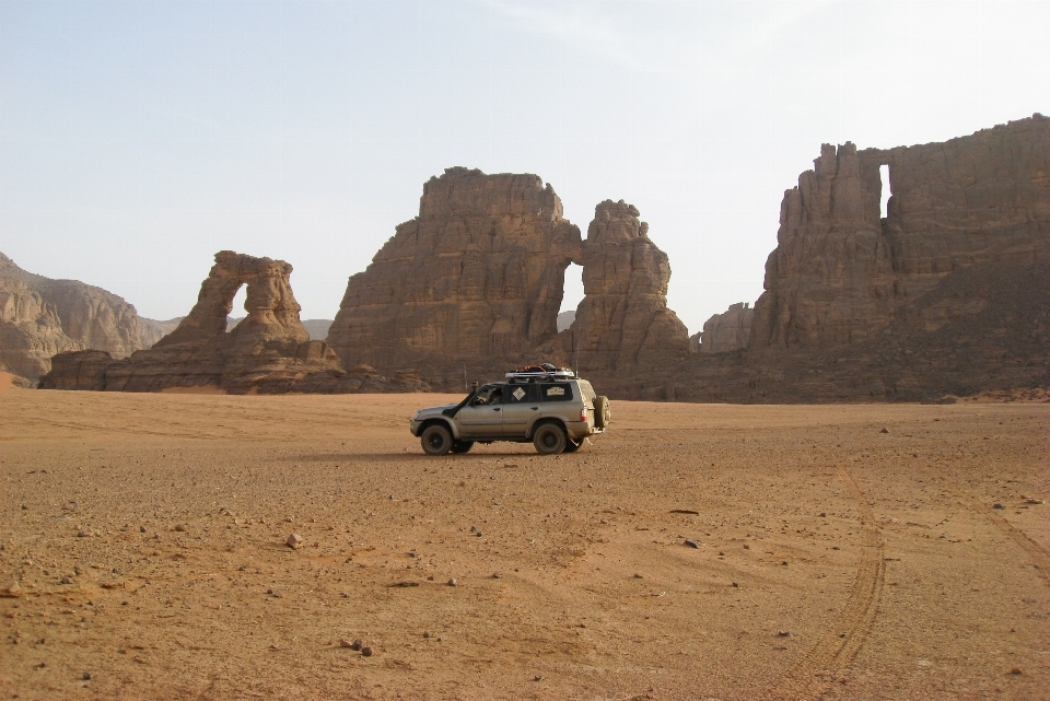 Landscape sand desert valley