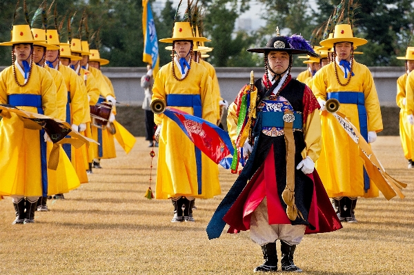 Recreation asian yellow ceremony Photo