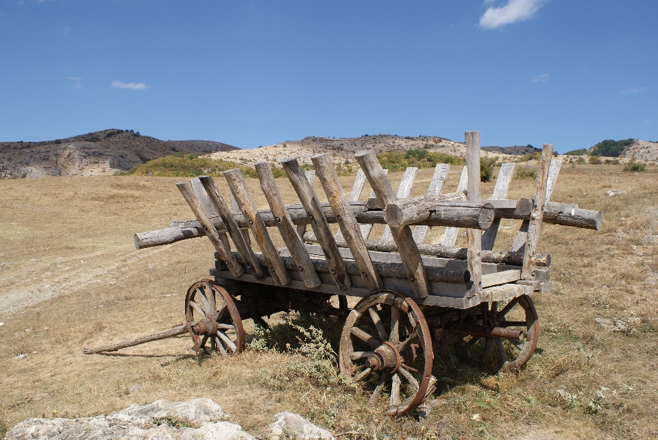 Hay cart vehicle agriculture