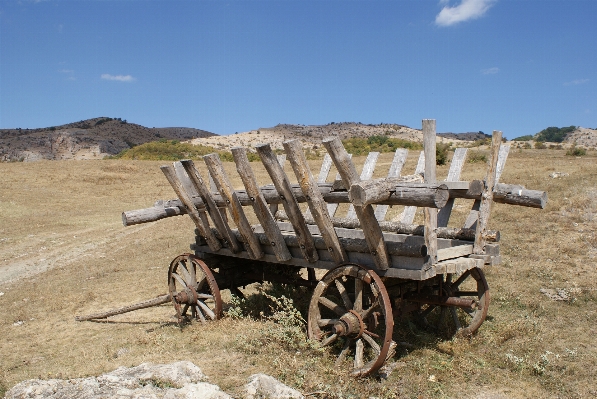 Hay cart vehicle agriculture Photo