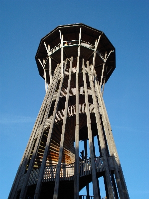 Structure wood skyscraper tower Photo