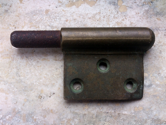 Foto Metal grunge bronze cilindro