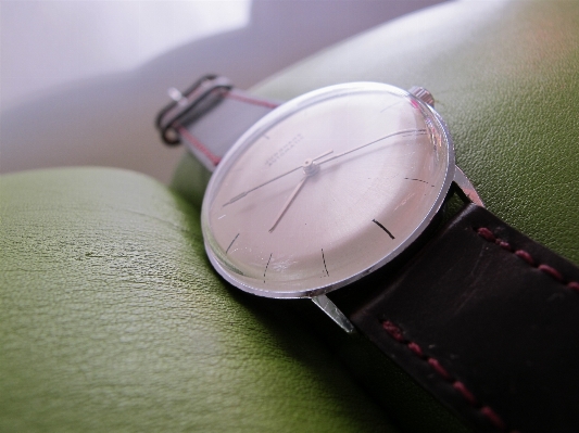 Watch hand white clock Photo