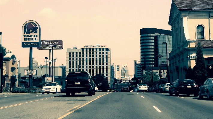 Architecture road skyline street Photo