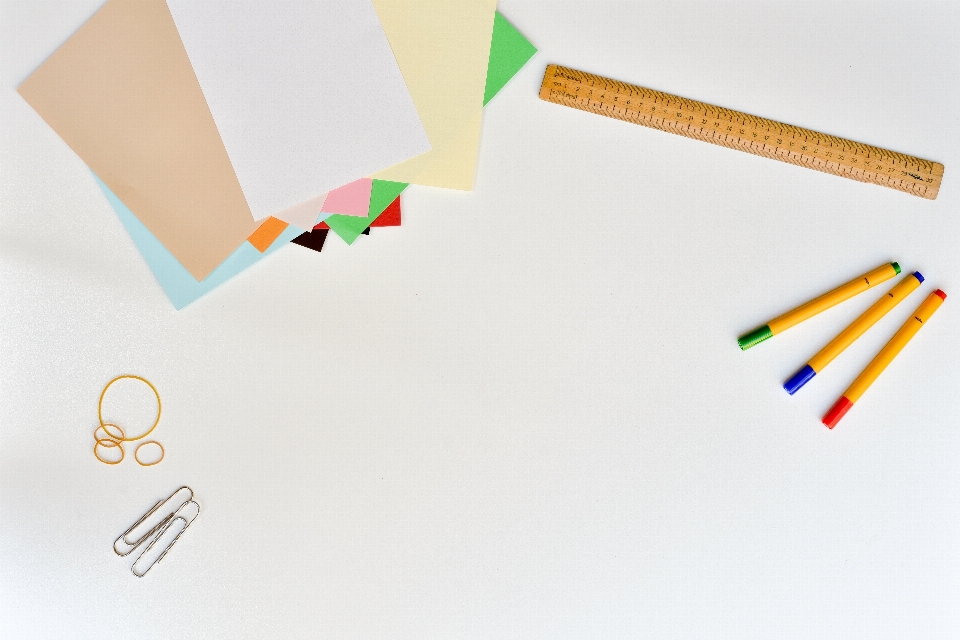 Desk work table white