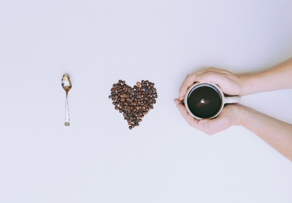 Hand coffee warm cup Photo