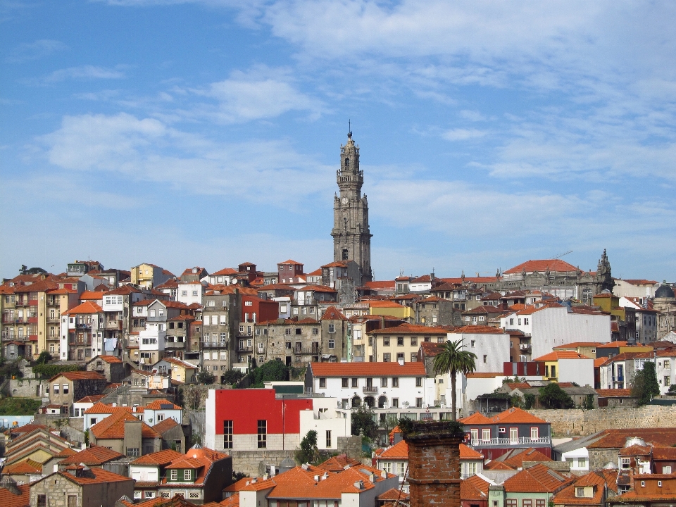 Orizzonte città paesaggio urbano panorama