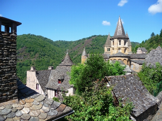 Town building chateau wall Photo