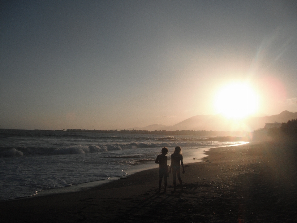 Praia mar costa areia