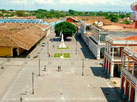 Town walkway vacation plaza Photo