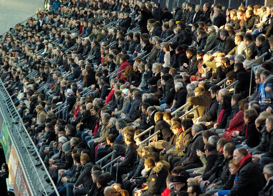 People crowd audience stadium Photo