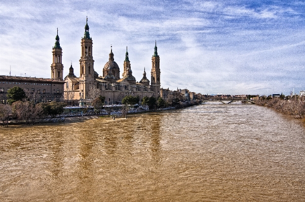 Landschaft meer wasser die architektur Foto