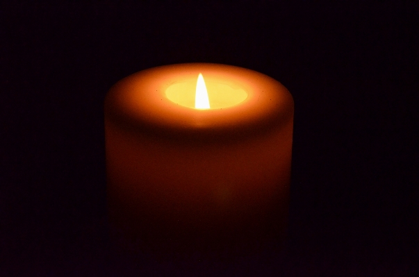 Light flame darkness candle Photo