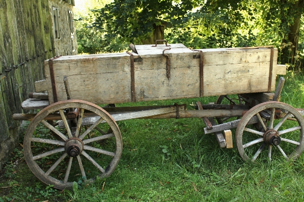 Wheel cart vehicle agriculture Photo