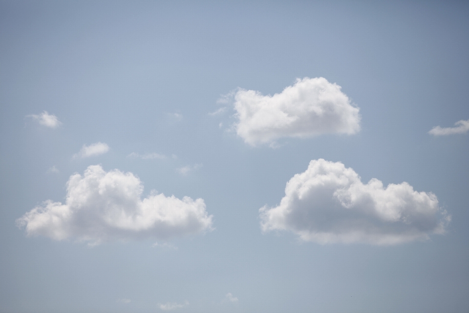 Horizonte nube cielo blanco