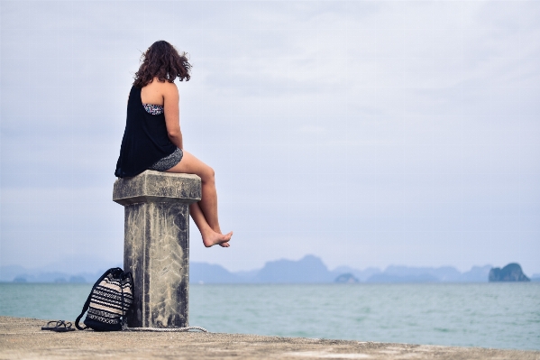 Beach sea water outdoor Photo