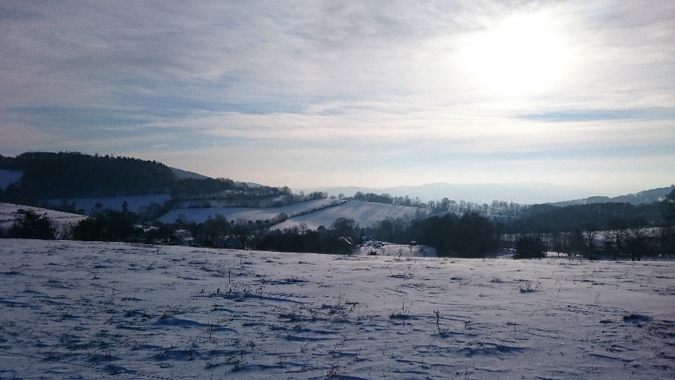 Nature montagne neige froid