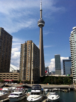 Dock sky skyline city Photo