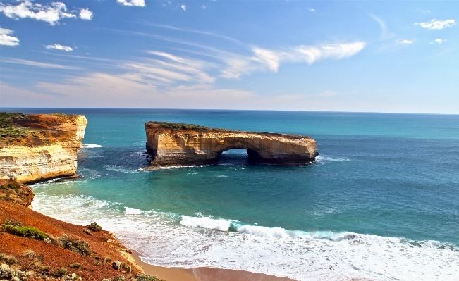 Beach landscape sea coast Photo