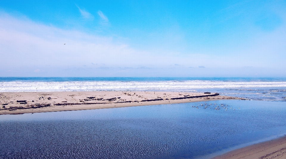 Beach sea coast water