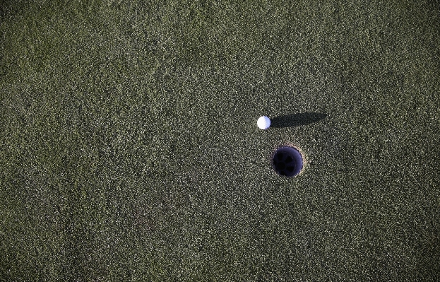 Sand texture hole number Photo