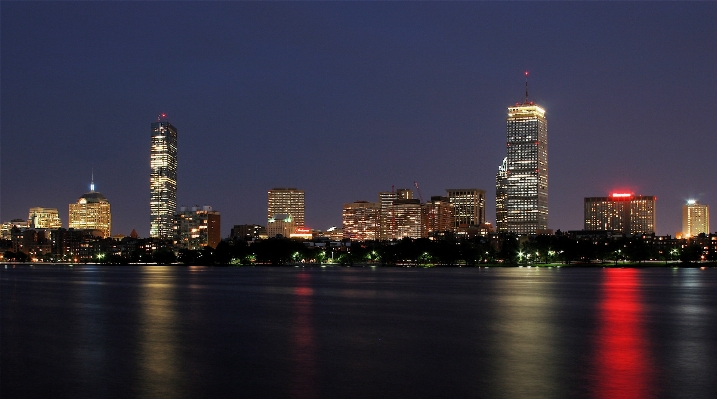 Water horizon architecture skyline Photo