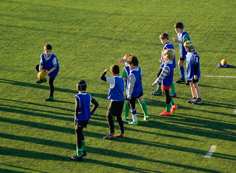 Fútbol estadio jugador rugby