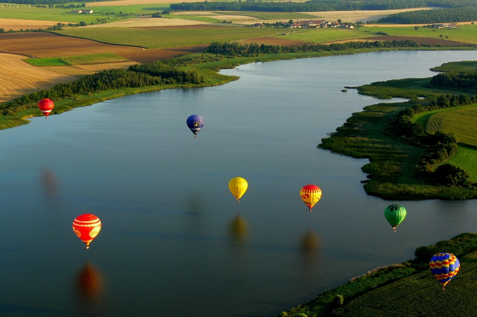 Sıcak hava balonu refleks araç rezervuar