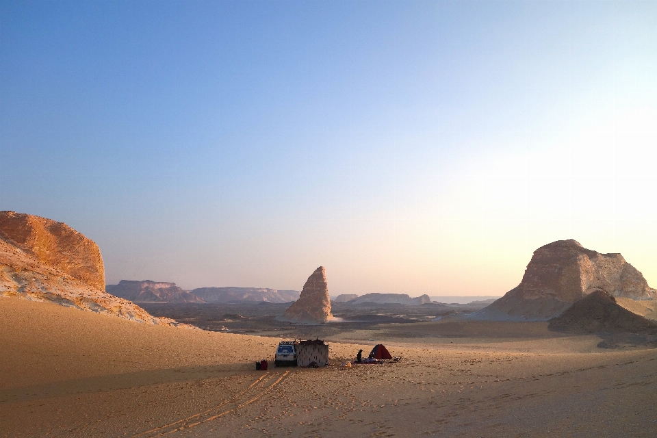 Landschaft meer sand horizont