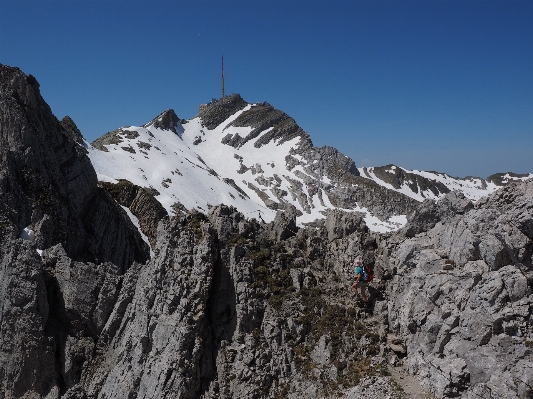 Wilderness walking mountain snow Photo