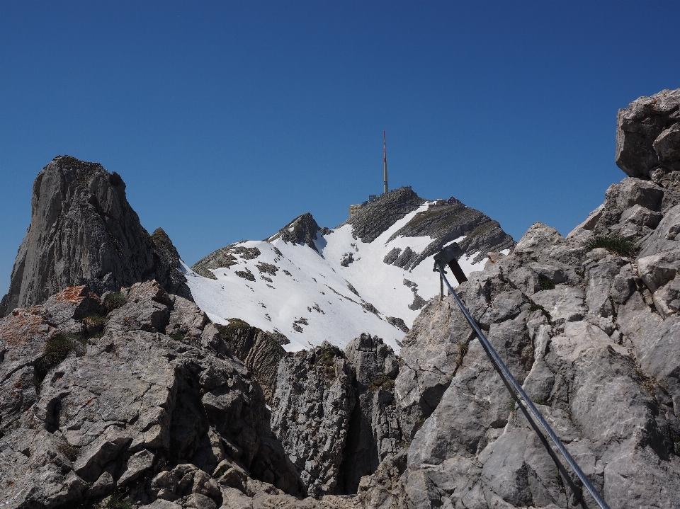 Rock wilderness walking mountain