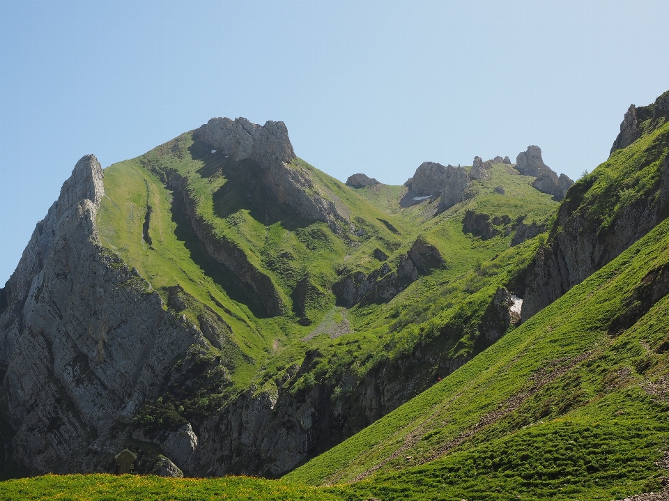 景观 自然 步行 山