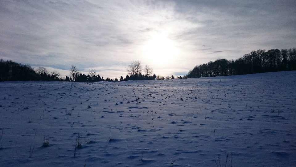 Nature horizon montagne neige