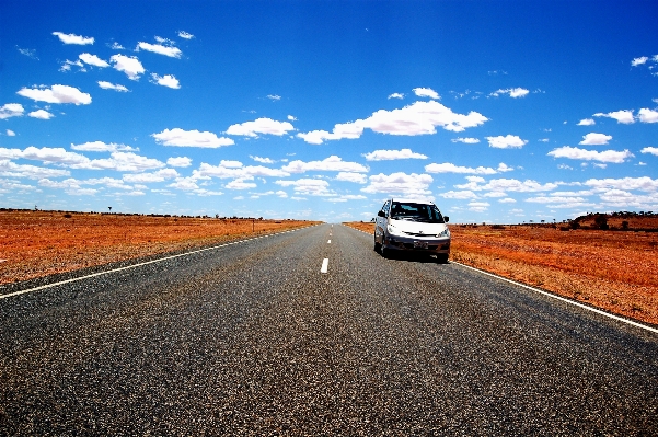 Landscape horizon road car Photo