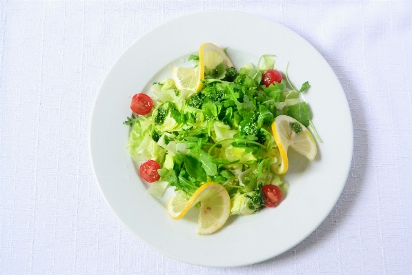 Foto Prato comida salada produzir