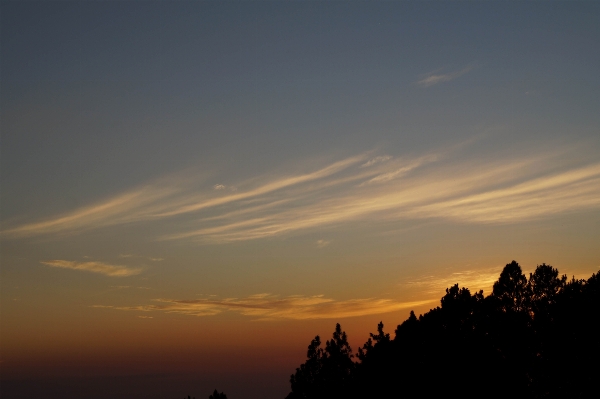 Horizon cloud sky sun Photo