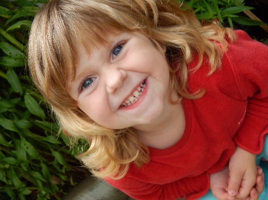 Person girl hair flower Photo