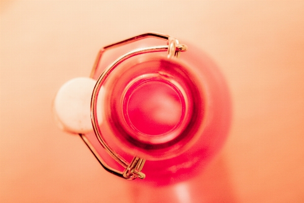 Hand petal glass heart Photo