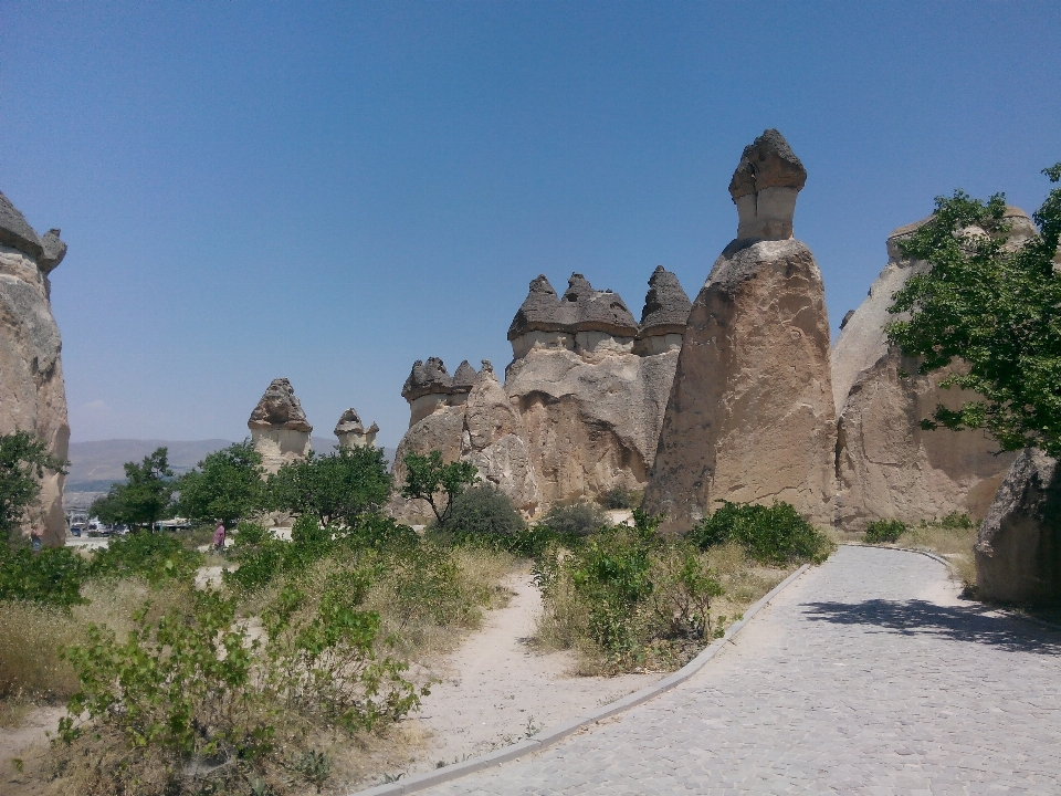 Paysage rock vallée vacances