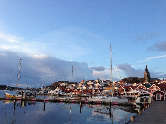 Sea coast dock boat Photo