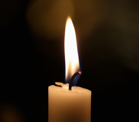 Light flame darkness candle Photo