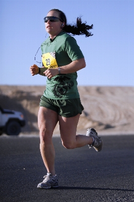 Person woman running recreation Photo