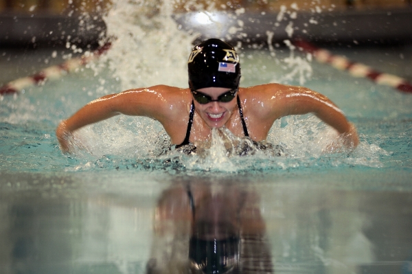 Woman sport recreation pool Photo