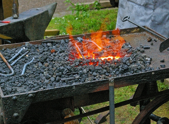 Food fire soil glow Photo