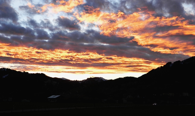 Landscape nature horizon mountain Photo