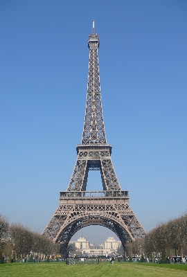 Foto Arsitektur struktur kota menara eiffel