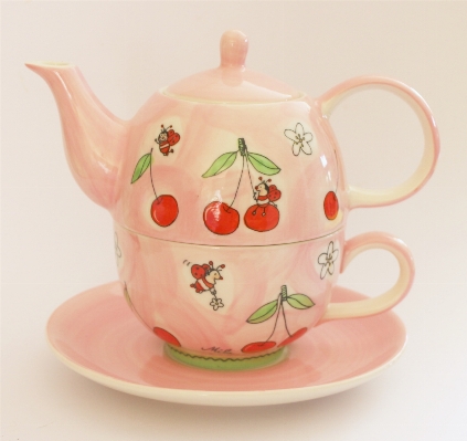 Winter tea teapot cup Photo