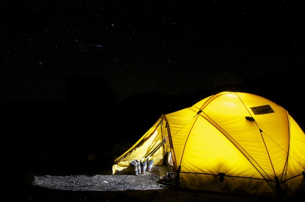 Light night star vehicle Photo