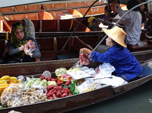 Water outdoor people boat Photo